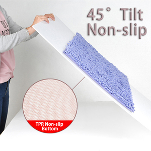 Alfombra de Chenilla Semicircular, Gruesa, Absorbente, Antideslizante, Moderna, Apta para Mascotas, para Baño, Cocina, Decoración del Hogar - Product Image 5