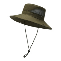 Sombrero de Verano para Deportes al Aire Libre, Montañismo, Ciclismo, Pesca, Protección UV, Sombrero de Trabajo de Ala Ancha