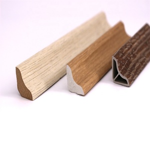 70mm/80mm/100mm/120mm Fiber blanche/<span class=keywords><strong>bois</strong></span>/solide/polymère/MDF/<span class=keywords><strong>bois</strong></span>/Spc/PVC/vinyle WPC/accessoire de <span class=keywords><strong>plinthe</strong></span> en aluminium - Product Image 5