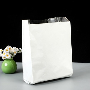 Food Grade Bakery Brown Kraft Paper and Plastic <b>Bread</b> <b>Bag</b> With Window - Product Image 2