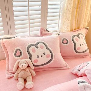 Cetak digital cerpelai beludru susu flanel berbulu lembut sentuhan tempat tidur selimut penutup selimut - Product Image 5