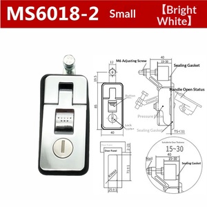 Verrou à levier MS6018 avec clé <span class=keywords><strong>pour</strong></span> remorque, voiture, camping-car, couvercle de <span class=keywords><strong>coffre</strong></span> - Product Image 5