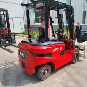 1.5トン高速配送リチウム電池駆動1500KG 2000KG全電池ヘビーデューティパレットスタッカーフォークリフト - Product Image 6