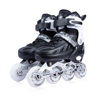 Support Logo personnalisé Clignotant Roller Patins à roues alignées Chaussures Usine Directement Vente Patins à roues alignées pour Adultes ou Enfants