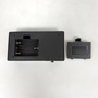 Black Rectangle Color Display 7 LED Color Light Stand Base for Crystal MH-F0722