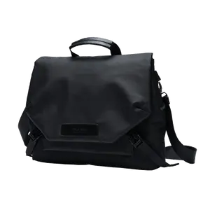 फैशन उन्नयन 3 आकार पीवीसी + ऑक्सफोर्ड पुरुषों दूत बैग कस्टम लोगो दैनिक निविड़ अंधकार गोफन बैग यूनिसेक्स लैपटॉप Crossbody बैग पुरुषों के लिए