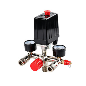 Válvula Reguladora de Presión para Compresor de Aire ZY con Manómetros y Conectores para Uso Industrial - Product Image 1