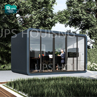 Maison préfabriquée moderne de petite taille en Chine, bureau mobile ou maison, cabane modulaire de 20 pieds