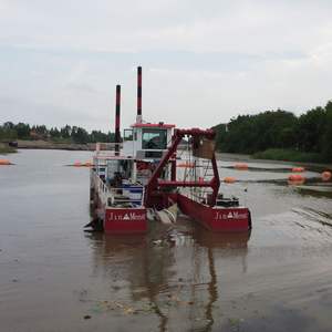 14-Zoll-Saugbagger für Goldabbau und Seesand-Baggerarbeiten mit Getriebemotor und Pumpe - Product Image 3