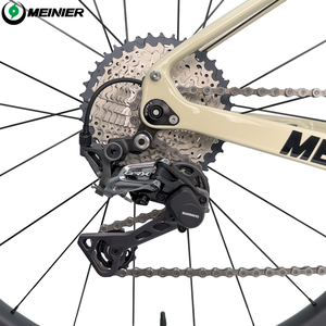 Bicicleta de gravel 700c con freno de disco hidráulico GRX para bicicleta de carretera 1x11s, bicicleta de gravel de fibra de carbono - Product Image 4