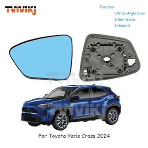 TVYVIKJ 1 Paio 2 Pezzi Specchietti Retrovisori Laterali Riscaldati con Lente in Vetro Blu per Toyota <span class=keywords><strong>Yaris</strong></span> Cross 2024 - Product Image 2