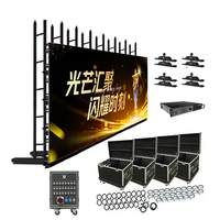 Layar LED Sewa Indoor Outdoor P3.91 P2.976 500x1000mm Kabinet Refresh Rate Tinggi untuk Konser dan Acara Panggung