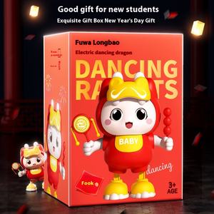 Jouets <span class=keywords><strong>pour</strong></span> <span class=keywords><strong>bébés</strong></span> unisexes de 0 à 1 an, petit dragon électrique, chantant, dansant et formant, avec 2 têtes relevées, en plastique - Product Image 5