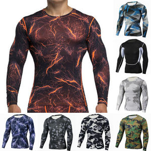 Vêtements de compression pour hommes 2026 à manches longues en Spandex/Polyester TISSU INNOSOULANT imperméable et respirant - Product Image 6