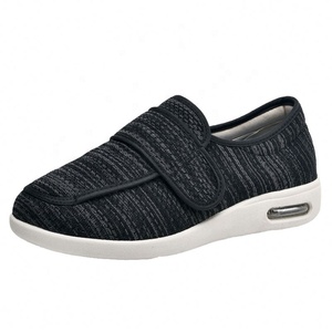 Mocasines Textiles Ligeros con Cierre de Velcro, Parte Superior de Malla Transpirable, Soporte para el Arco del Pie, Antideslizantes, Zapatos Sin Cordones para Hombre, para Todas las Temporadas - Product Image 2