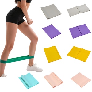 अनुकूलित पैर बैंड लोचदार फिटनेस लेटेक्स जिम प्रतिरोध मिनी लूप व्यायाम बैंड सेट कस्टम लोगो थोक - Product Image 4