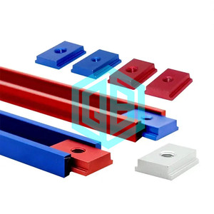 T-track nhôm khe trượt thanh trượt t khe Nut m6/M8 cho 30/45 loại t-track jigs vít khe cắm Fastener chế biến gỗ công cụ tự làm - Product Image 5