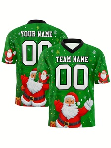 Maglietta Estiva da Uomo per Tifosi di Calcio, Stile Brasiliano, Personalizzabile con Nome, Asciugatura Rapida, Scollo a V, 100% Poliestere, Vestibilità Regolare - Product Image 4