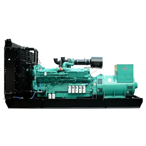 Generador diésel de 1000KW/1250KVA, nuevo diseño, generador de potencia comercial