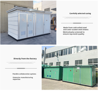 Transformateur de Boîtier Européen 630 kVA, Sous-Poste Préassemblé YBW, Ensemble Complet pour Station de Distribution d'Éclairage Public