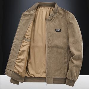 MAQVOB Factory EU US Size High Quality Custom Casual Zipper Plus-Size <strong>Men</strong> <strong>s</strong> Clothing Workwear Bomber Corduroy <strong>Coat</strong> Jacket - Product Image 4