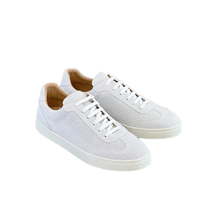 <span class=keywords><strong>Chaussures</strong></span> de marche décontractées pour hommes, style britannique et européen, tendance automne 2026, en cuir véritable perforé et respirant, à lacets plats - Product Image 5