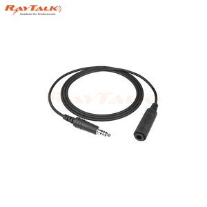 สายสื่อสาร raytalk CB-11 U-92A/U สำหรับการต่ออะแดปเตอร์ชุดหูฟังเฮลิคอปเตอร์ U-174U - Product Image 5