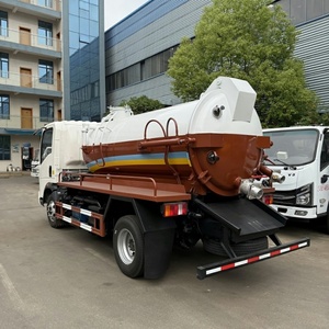 Camion d'aspiration des eaux usées Isuzu Giga 6x4 20m³ avec lavage haute pression et traitement des bouchons d'égouts, citerne de 20000L - Product Image 2