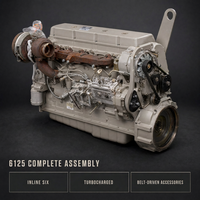 6125 für John Deere Kompletter Dieselmotor für Bagger Baumaschinenteile