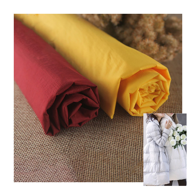 380T 20D полуматовый морщин нейлоновая тафтяная ткань