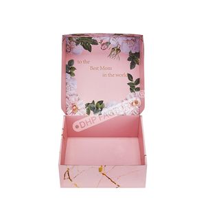 Emballage personnalisé sur mesure avec Logo sur feuille de couleur Rose, coffret pour <span class=keywords><strong>cadeau</strong></span> de fête des mères, coffret <span class=keywords><strong>cadeau</strong></span>, vente en gros, - Product Image 6