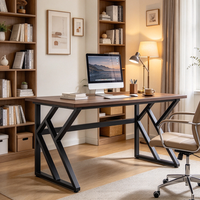 Bureau de direction de 72,8 pouces en gros, grand bureau informatique, poste de travail moderne et simple, bureau pour ordinateur portable, mobilier de bureau professionnel