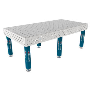SteelMax INOX GPPH banco de soldadura 2,4x1,2 m, 15mm de espesor, agujeros de 28mm - Product Image 1