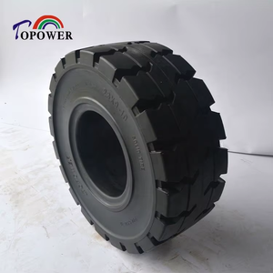 Neumático Sólido de Caucho 23X9-10 Resistente al Desgaste para Montacargas, Remolques y Barredoras, Ruedas Todoterreno de 16 Pulgadas para Excavadoras, Calidad Superior a Precios de Fábrica - Product Image 5