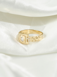 <span class=keywords><strong>Bague</strong></span> émeraude vintage en or massif 18 carats avec diamants véritables, design tendance pour femmes <span class=keywords><strong>et</strong></span> hommes, <span class=keywords><strong>prix</strong></span> attractif - Product Image 5