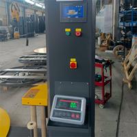 Machine automatique d'emballage de palette de film étirable d'enveloppe de plateau tournant pour l'emballage de palette avec l'échelle