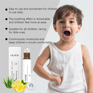 OUHOE 10ml Rouleau de soulagement des gencives avec <span class=keywords><strong>Aloe</strong></span> Vera et extrait d'arbre à thé 46g - Soin des dents hydratant et rafraîchissant - Product Image 4