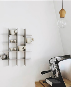 Estante de Pared Metálico Estilo <span class=keywords><strong>Bauhaus</strong></span>, Moderno y Minimalista, para Decoración del Hogar y Almacenamiento - Product Image 4