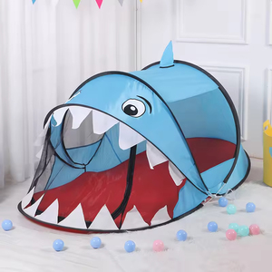 Tenda Gioco Pop-up per Bambini a Forma di Tigre, Casa delle Bambole per 2 Persone, per Giocare in Casa - Product Image 6