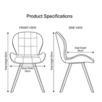Chaise de salle à manger moderne en gros pour la maison et l'hôtel, avec pieds en métal, dossier durable et stable, en tissu