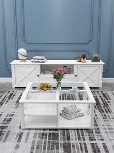 Mesa de centro cruzada - Product Image 4