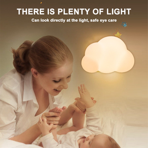 Lampu Dinding Led 3d, lampu gantung awan malam pasang ke dinding bentuk hati, lentera dinding, lampu petir untuk tangga lorong dapur - Product Image 3