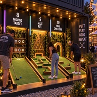 Machine de tir d'arcade multi-joueurs pour jeu de basketball en conteneur, pour la location d'événements de carnaval, divertissement intérieur et extérieur FEC
