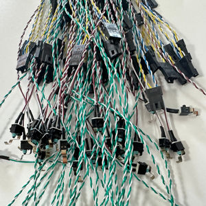 Klant Maatwerk 0.6Mm Afstand Piercing Enkele Kop Dubbele Kop Aansluitkabel Draad Draad Elektronische Kabelboom - Product Image 4