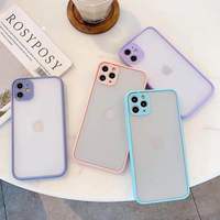 Coque de téléphone personnalisée givrée antichoc avec logo, finition mate et lisse pour Apple iPhone 15 14 13 12 11 X 8 Pro Max Plus