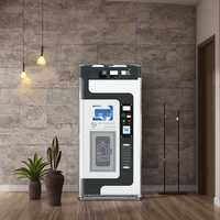 Máquina Expendedora de Agua Comercial con Sistema de Ósmosis Inversa, Enfriamiento UV, Gran Capacidad, Pantalla LED, Código QR y Pago con Monedas
