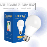 7 W 9W 12W LED Focos Ampoules E27 avec Base B22 220V AC Alimentation Résidentielle Lampe Ampoule Lampara Lampadas