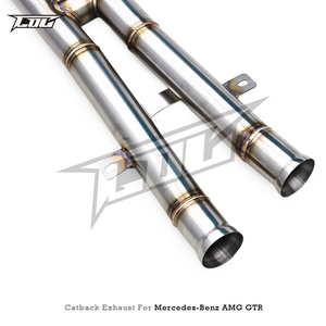 Tuning OEM Factory Valve Catback para mercedes-benz <span class=keywords><strong>AMG</strong></span> GTR/<span class=keywords><strong>GT</strong></span> <span class=keywords><strong>R</strong></span> C190 4,0 T 2019-2023 Sistema de silenciador de tubo de escape de acero inoxidable - Product Image 3