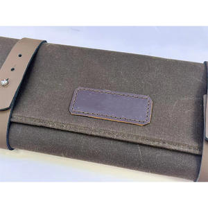 Factory Direct Luxury Brand Brown Vintage <b>Watch</b> Pouch, Travel Portable <b>Watch</b> <b>Case</b> with Custom Logo, High Quality Brand <b>Watch</b> Box - Product Image 6