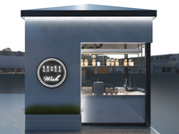 Présentoir extérieur de haute qualité, 10 pièces, conception de stand pour snacks et détail